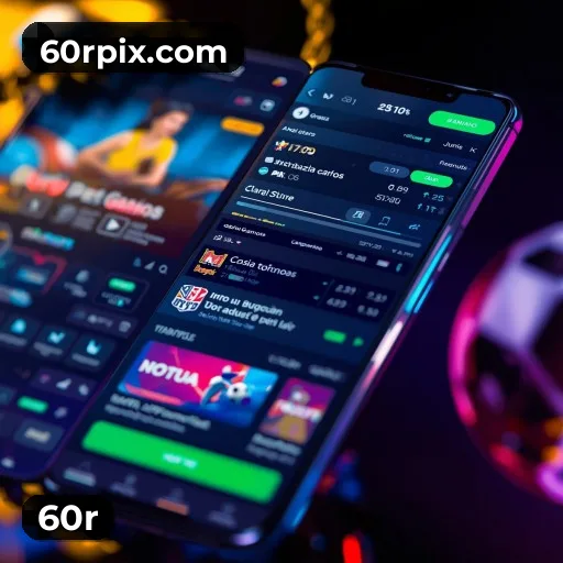 Aplicativo móvel 60r para iOS e Android